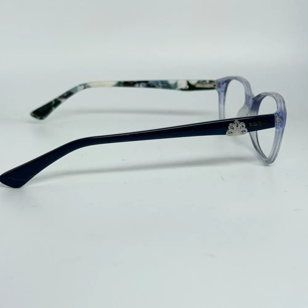 Vogue 2737 1076 54-16-135 Eyeglasses Frames‎ Blue Clear H18661
